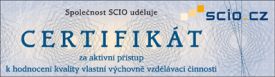 Certifikat scio